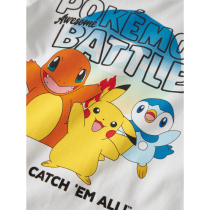 NAME IT T-shirt Malt Pokemon Bright White